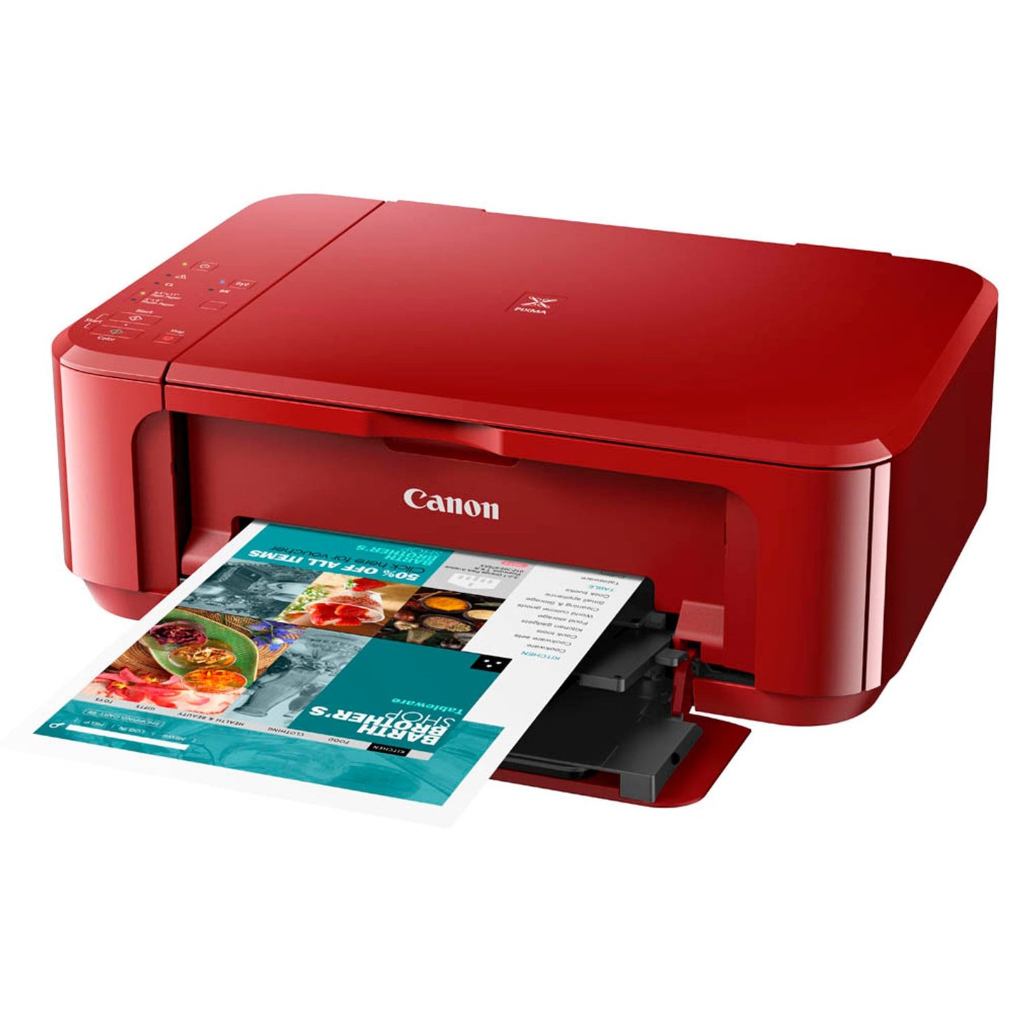 Canon PIXMA MG3650S 3 in 1 Tintenstrahl-Multifunktionsdrucker rot | 0515C112