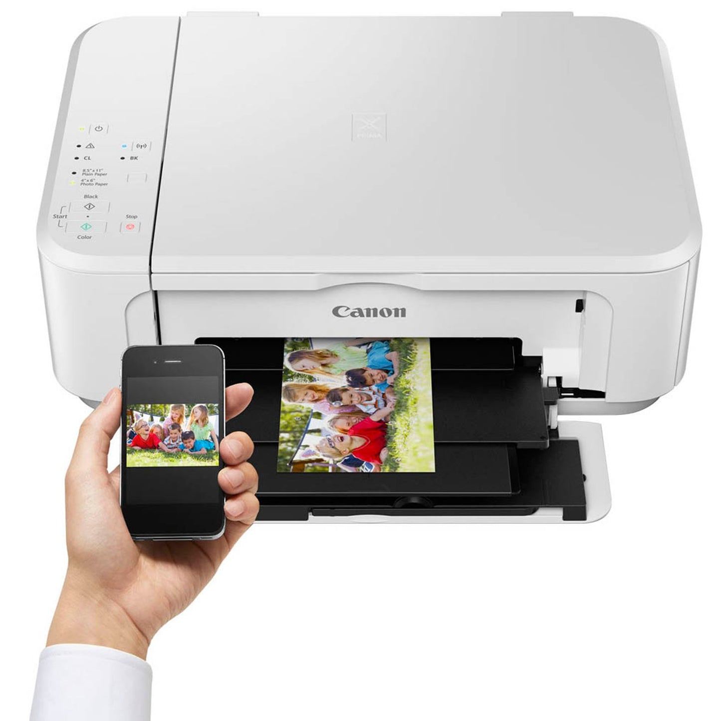 Canon PIXMA MG3650S 3 in 1 Tintenstrahl-Multifunktionsdrucker weiß | 0515C109