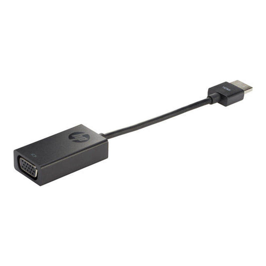 HP HDMI/VGA Adapter 0,1 m schwarz | H4F02AA#AC3