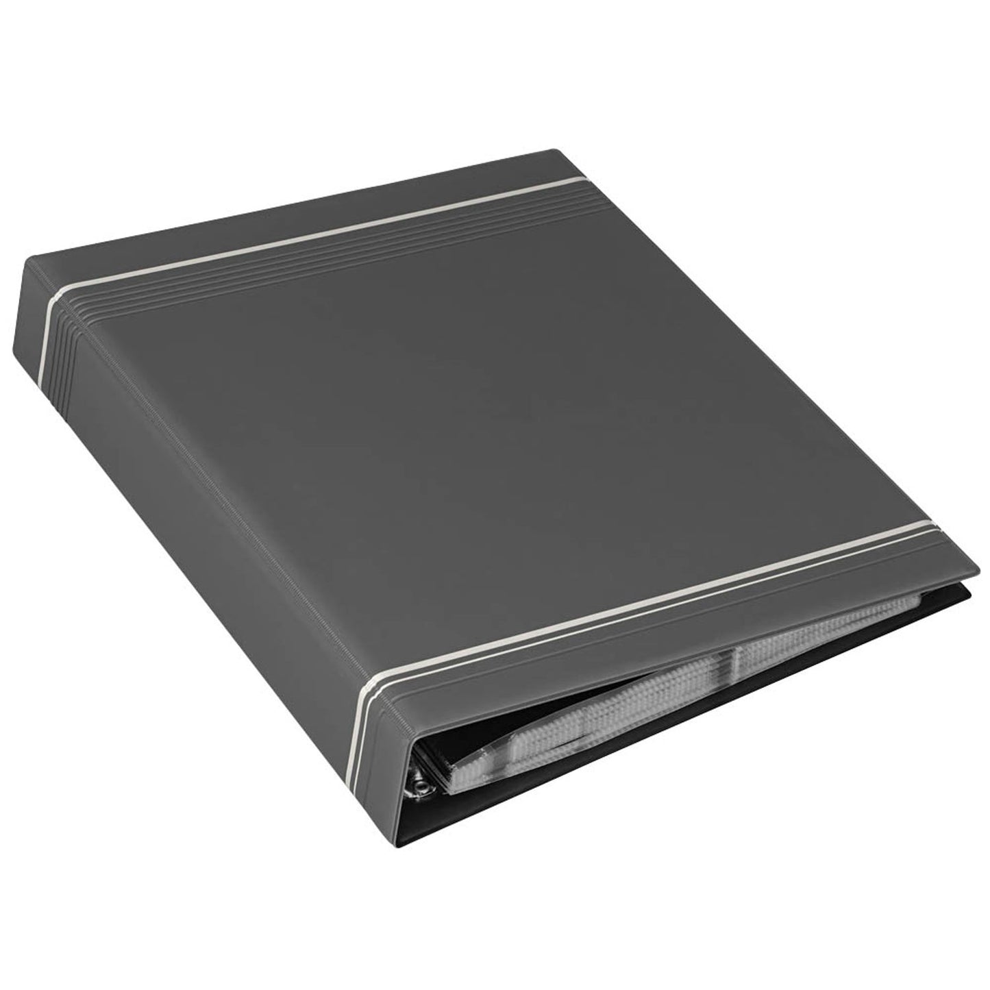 DURABLE Visitenkarten-Ringbuch VISIFIX A4 anthrazit | 238858