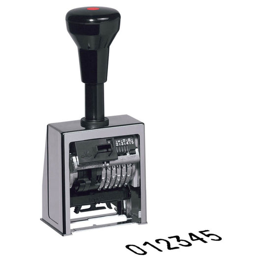 REINER Paginierstempel Modell B6 selbstfärbend schwarz | RF0006