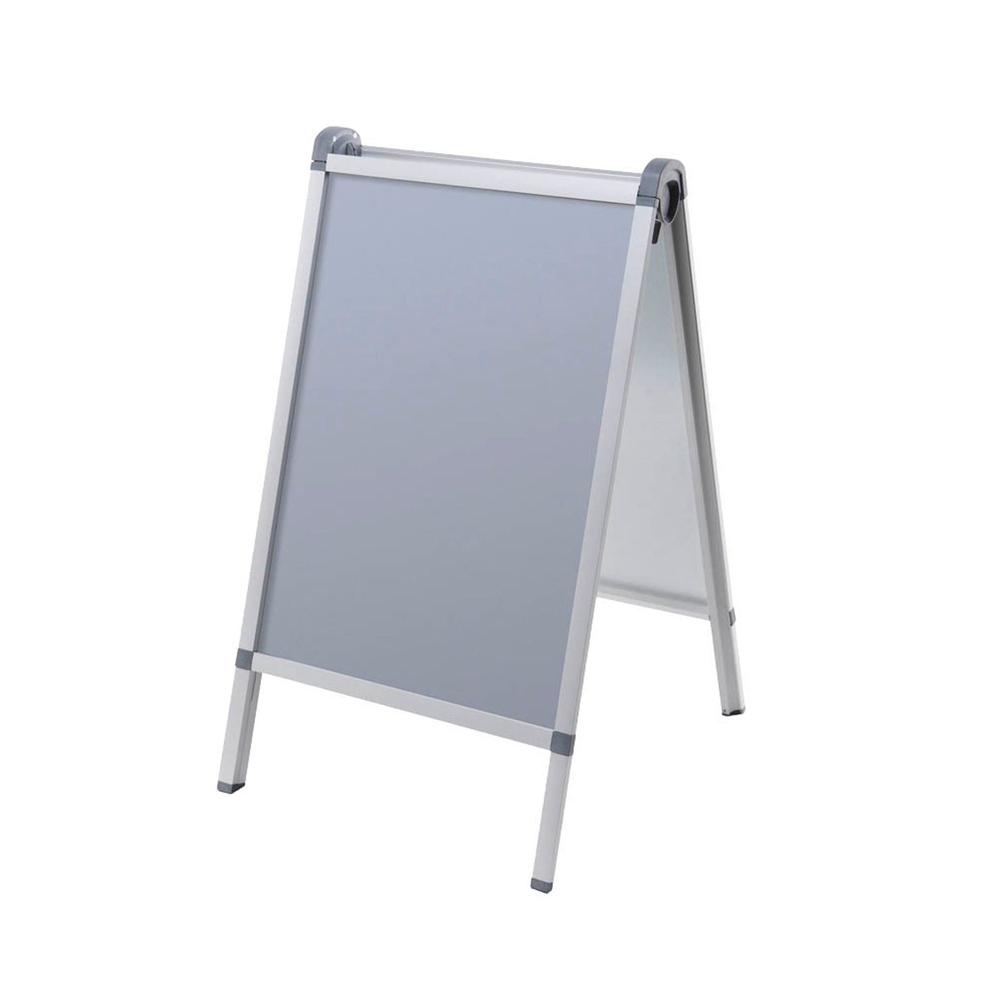 FRANKEN Kundenstopper Outdoor PRO silber DIN A1 2 Fächer | BS1309