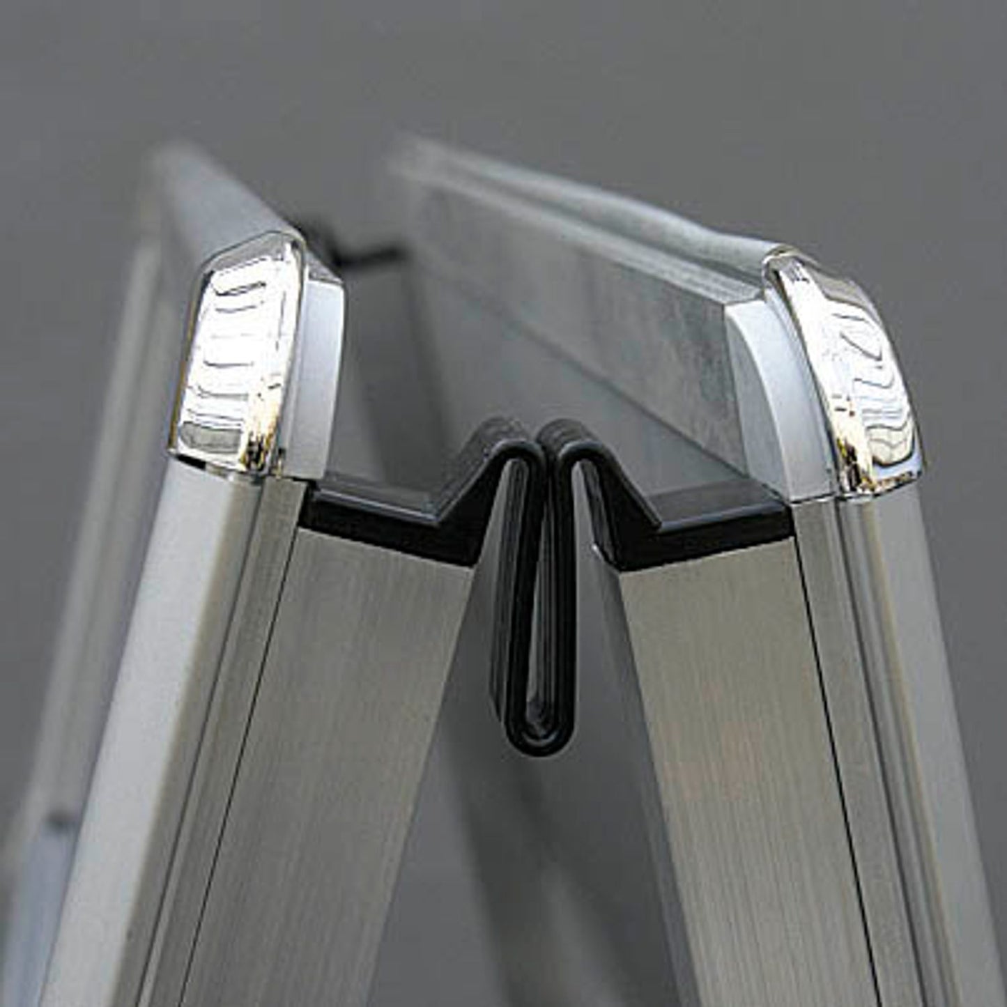 FRANKEN Kundenstopper Standard Plus silber DIN A1 4 Fächer | BS1305