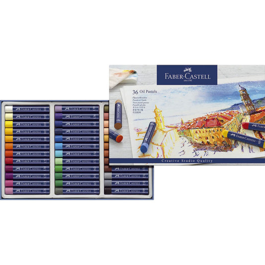 FABER-CASTELL Creative Studio Ölkreide farbsortiert | 127036 | 1 Pack = 36 St.