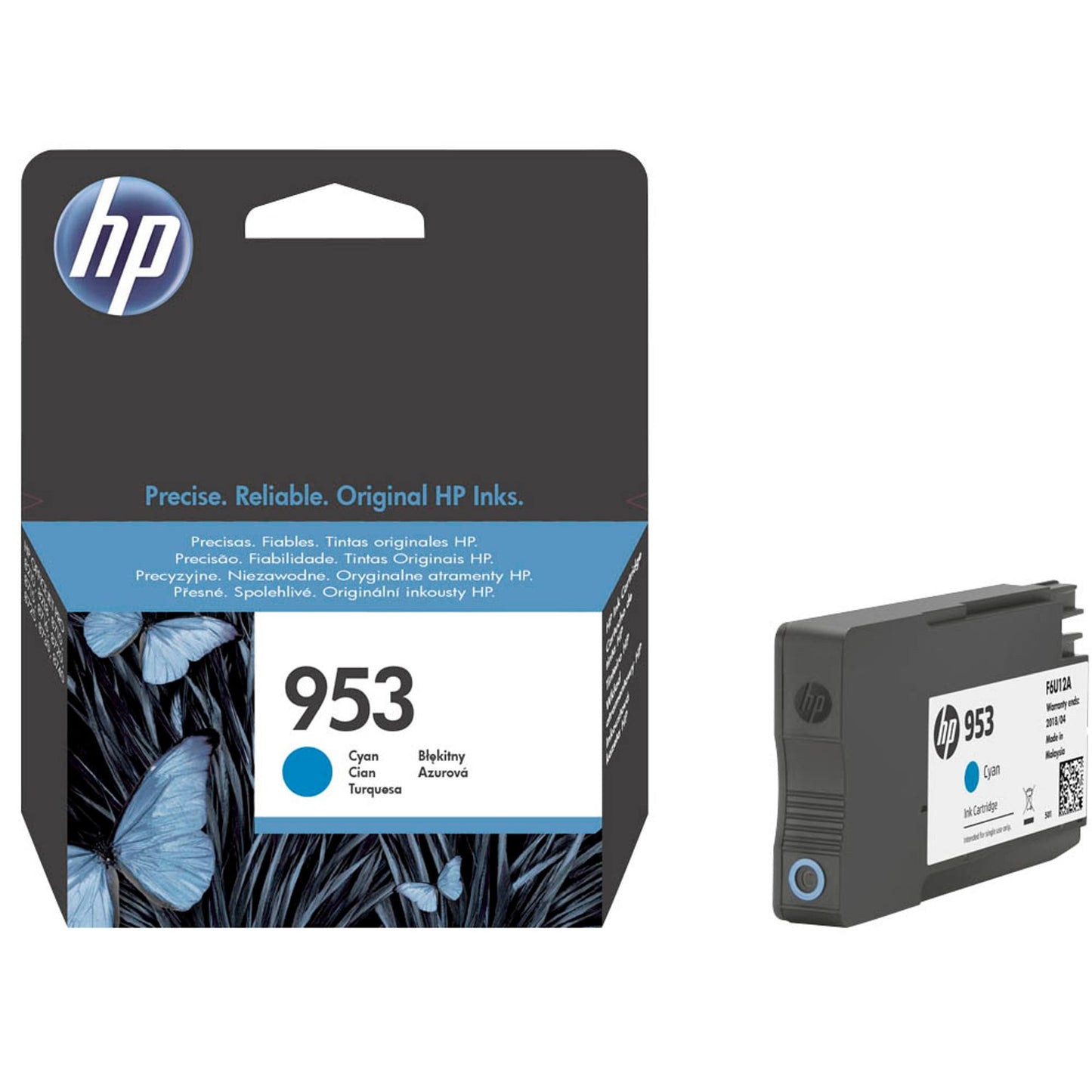HP 953 () cyan Druckerpatrone | F6U12AE