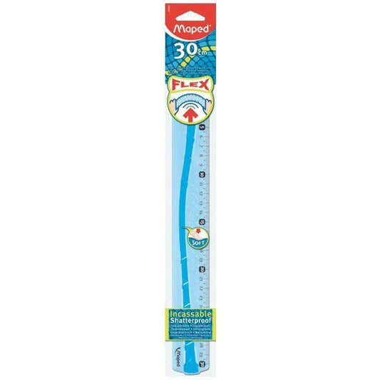 maped Lineal Flex 30,0 cm, blau oder grün-transparent | 244030