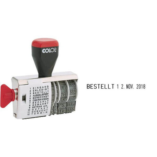 COLOP Datumstempel mit Text 04000/WD | 108791