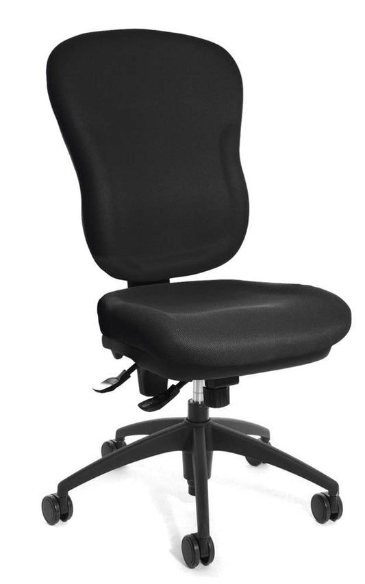 Topstar Bürostuhl Wellpoint 30 SY, Stoff, Gestell schwarz