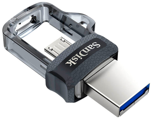 SanDisk USB-Stick Ultra Dual Drive M3.0 grau