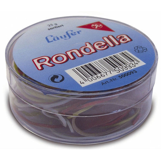 Läufer Gummiringe Rondella rot 1,5 mm, Ø 4,0 cm, 25,0 g | 69217