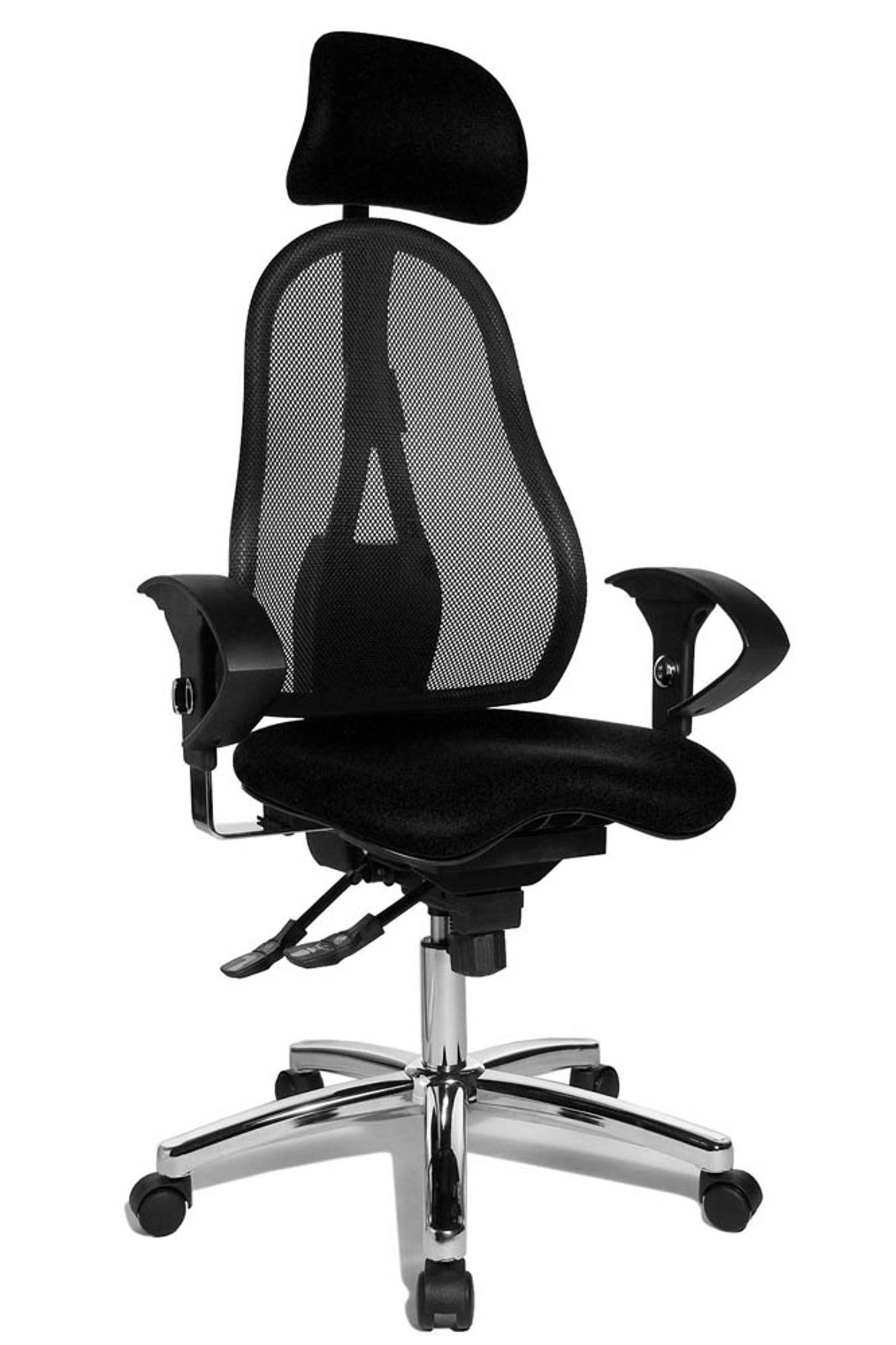 Topstar Bürostuhl Sitness 45, ST99U Stoff, Gestell chrom