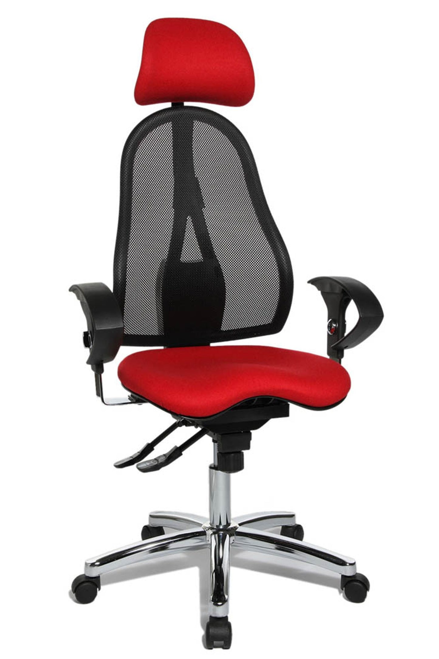 Topstar Bürostuhl Sitness 45, ST99U Stoff, Gestell chrom