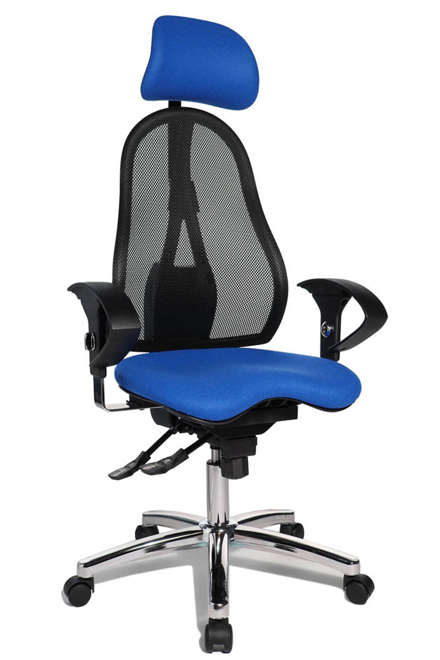 Topstar Bürostuhl Sitness 45, ST99U Stoff, Gestell chrom
