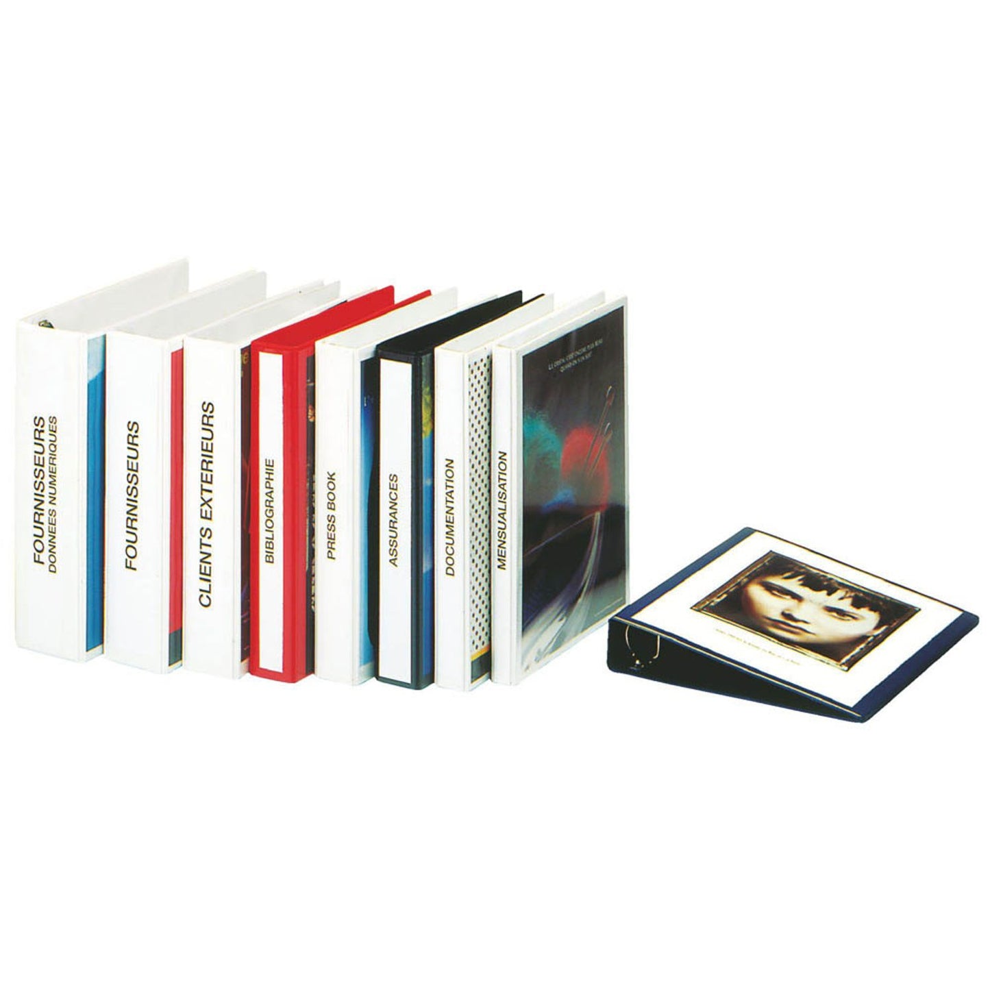 Esselte Präsentationsringbuch 4-Ringe weiß 8,5 cm DIN A4 | 49706
