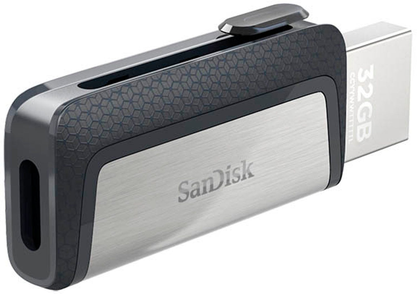 SanDisk USB-Stick Ultra Dual Drive USB Type-C silber, grau