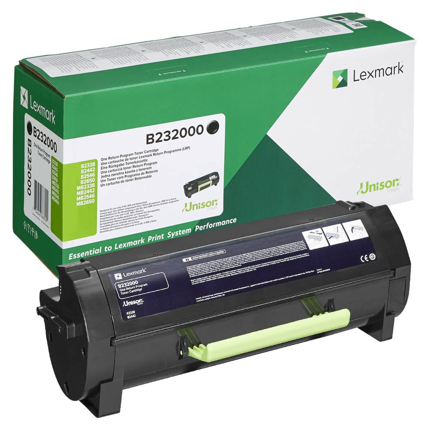Lexmark schwarz Toner | B232000