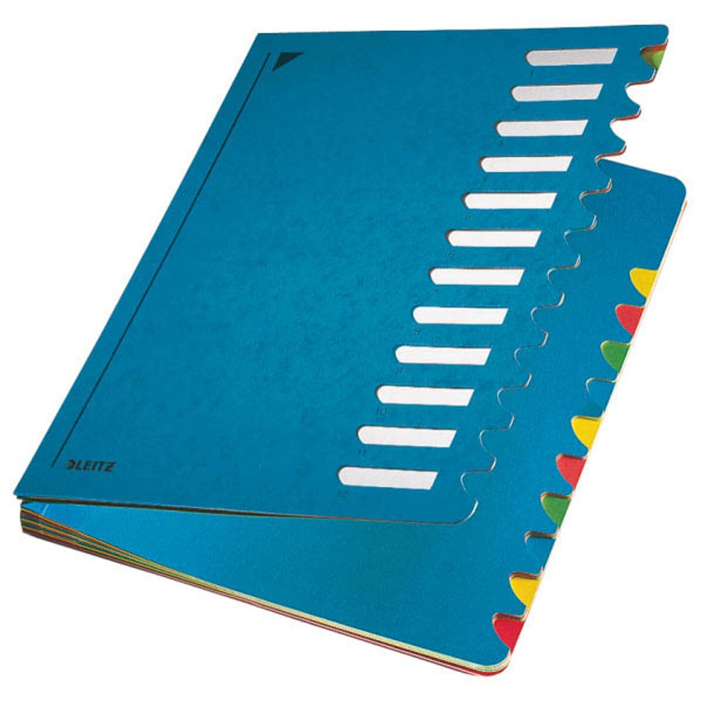 LEITZ Ordnungsmappe 5912 12 Fächer blau | 59120035
