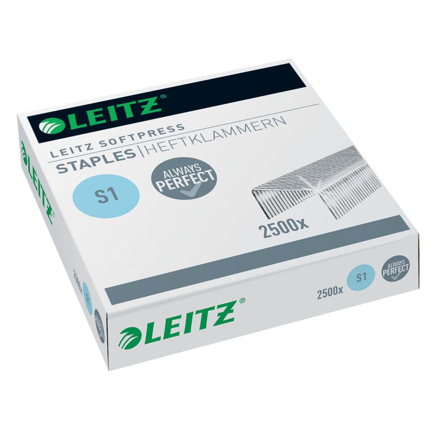 LEITZ Heftklammern 5497 S1 | 54970000 | 1 Pack = 2.500 St.
