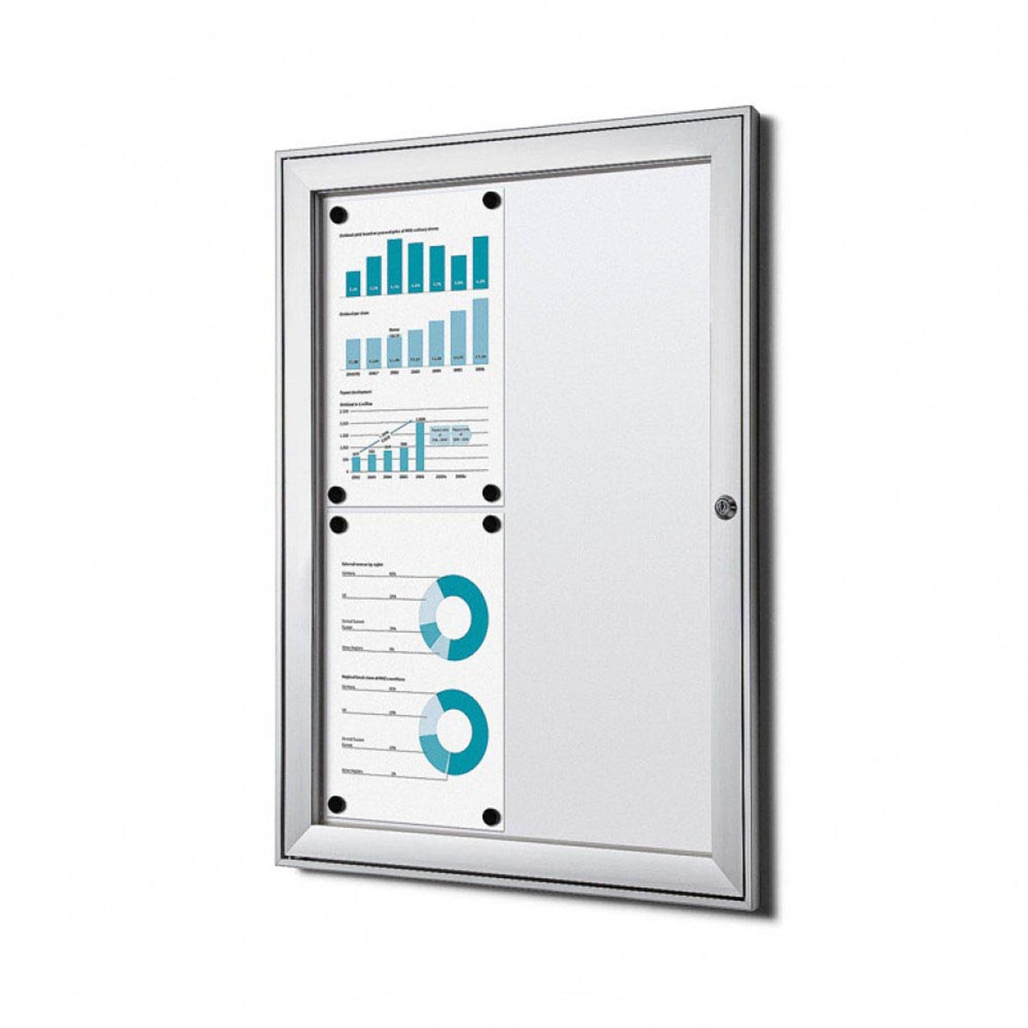 Showdown® Displays Schaukasten S B1 alu DIN A4,