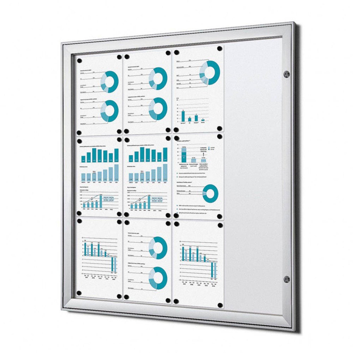 Showdown® Displays Schaukasten S B1 alu DIN A4,