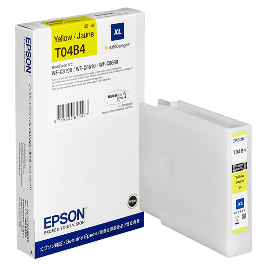 EPSON T04B4XL gelb Druckerpatrone | C13T04B44N