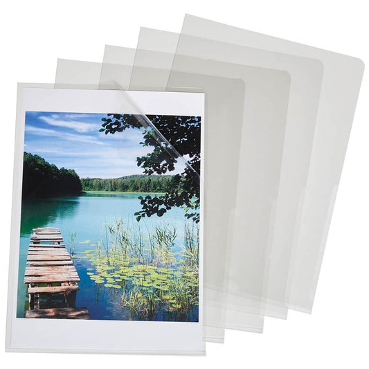 Lands Sichthüllen DIN A4 glasklar glatt 0,15 mm | 72458 | 1 Pack = 100 St.