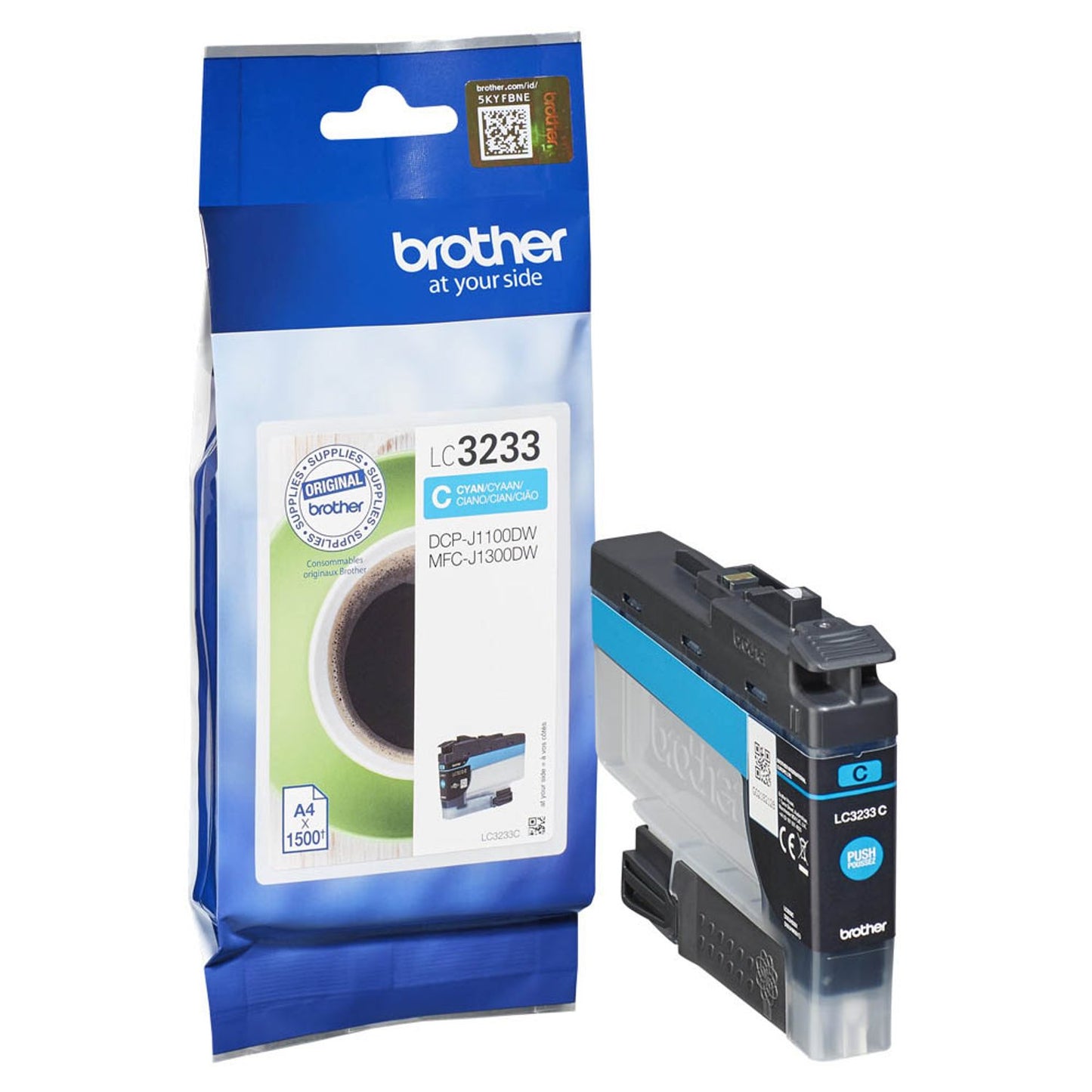 brother LC-3233C cyan Druckerpatrone | LC3233C