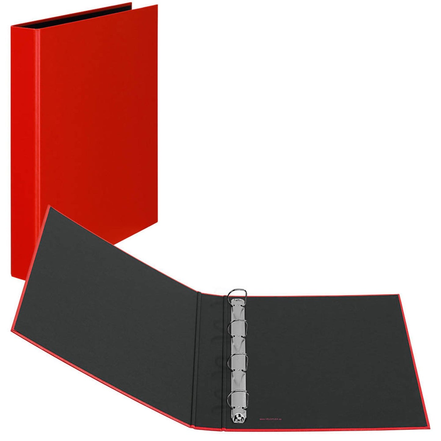 VELOFLEX Basic Ringbuch 4-Ringe 3,5 cm DIN A13