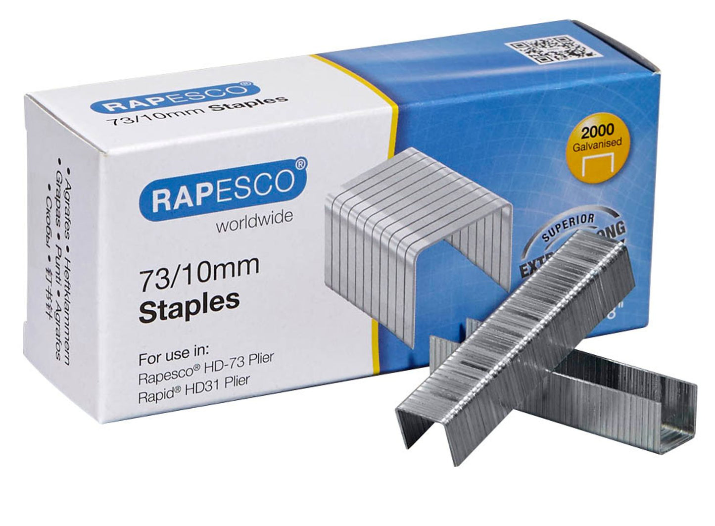 2.000 RAPESCO® Heftklammern
