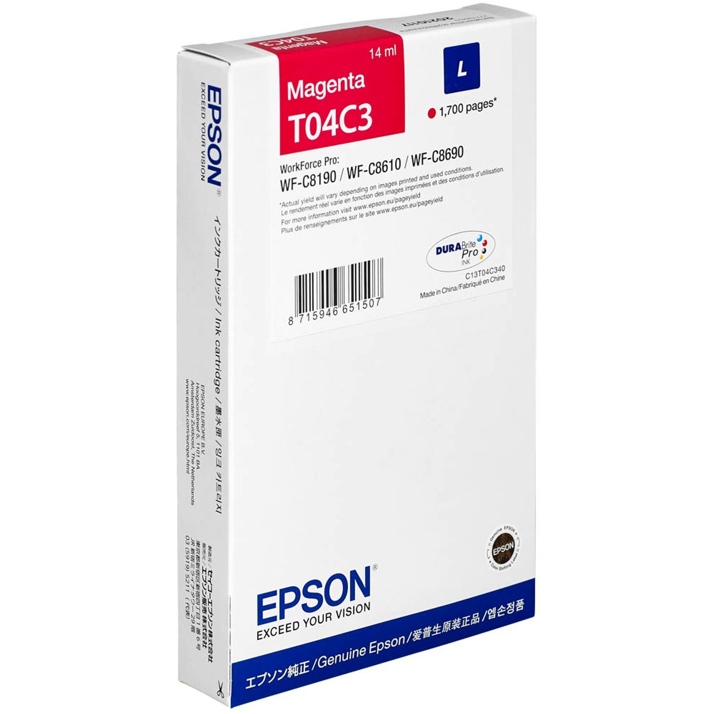 EPSON T04C3L magenta Druckerpatrone | C13T04C34N