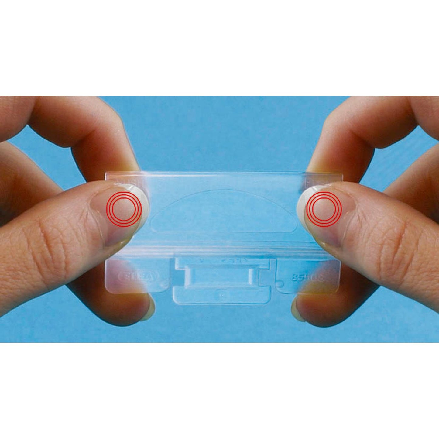 ELBA Vollsichtreiter vertic transparent | 100552070 | 1 Pack = 25 St.