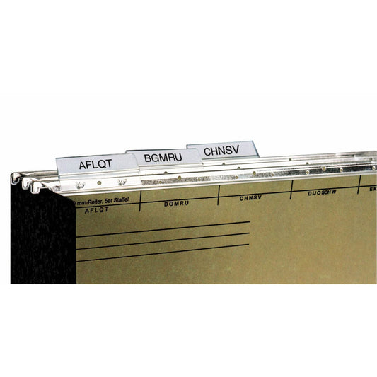 bene Vollsichtreiter VetroMobil transparent | 116359 | 1 Pack = 50 St.