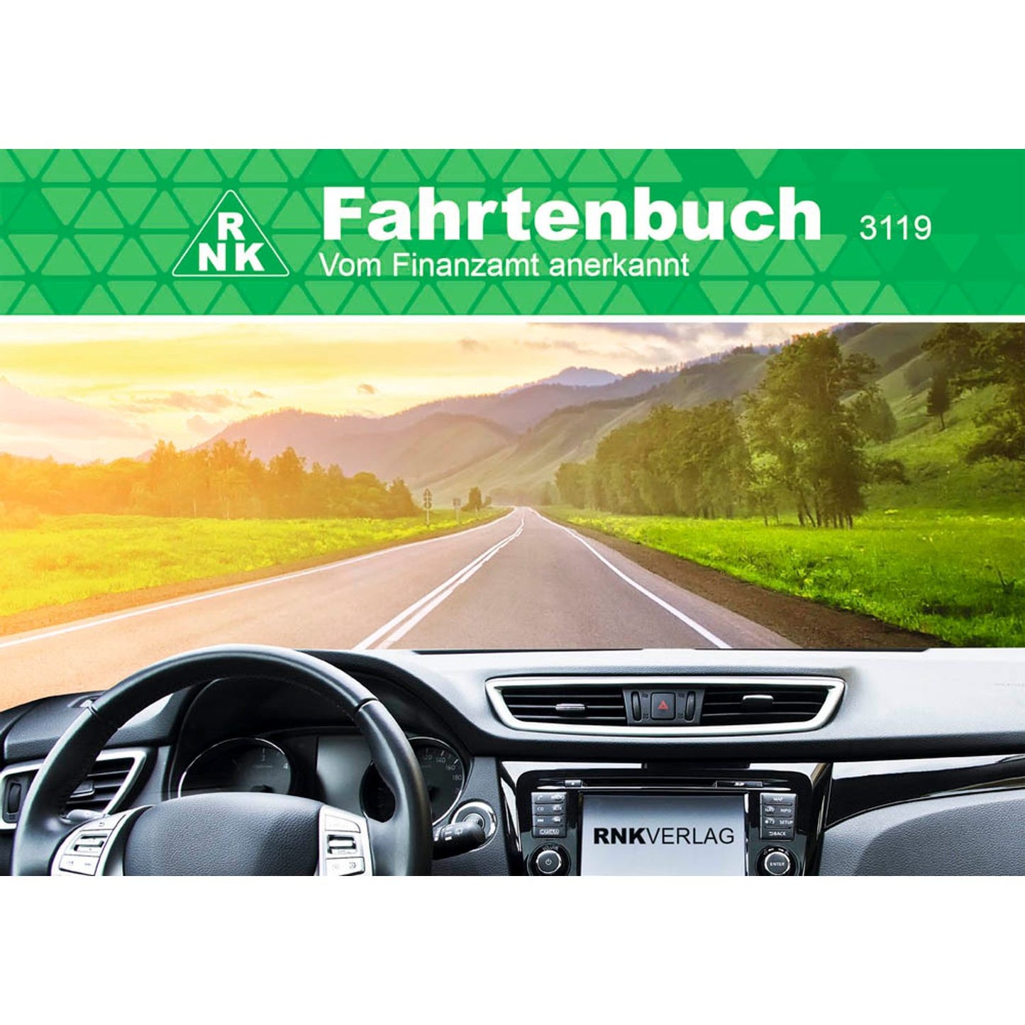 RNK-Verlag Fahrtenbuch, Pkw mit Kraftstoffverbrauch Formularbuch | 3119