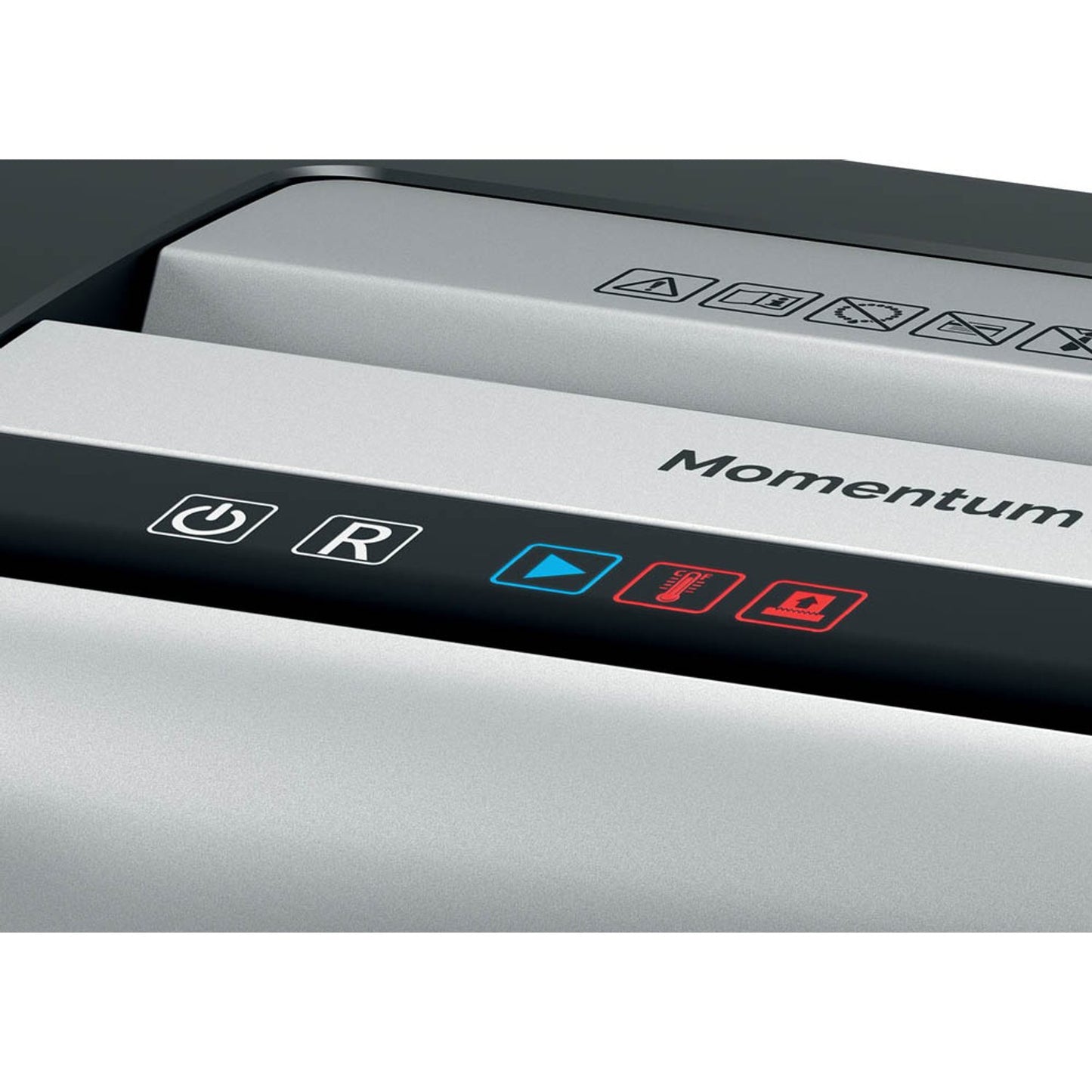 Rexel Momentum X415 Aktenvernichter mit Partikelschnitt P-4, 4 x 40 mm, bis , schwarz | 2104576EU