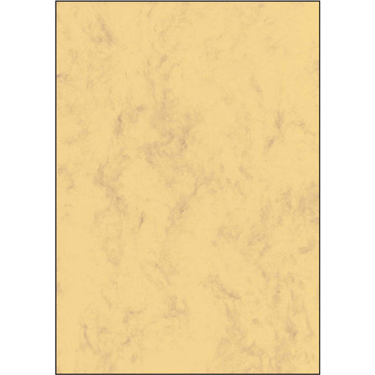 SIGEL Motivpapier sandbraun DIN A4 200 g/qm | DP553 | 1 Pack = 50 Blatt