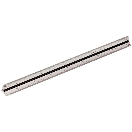 RUMOLD Dreikantmaßstab 30,0 cm, silber | 195 1-30