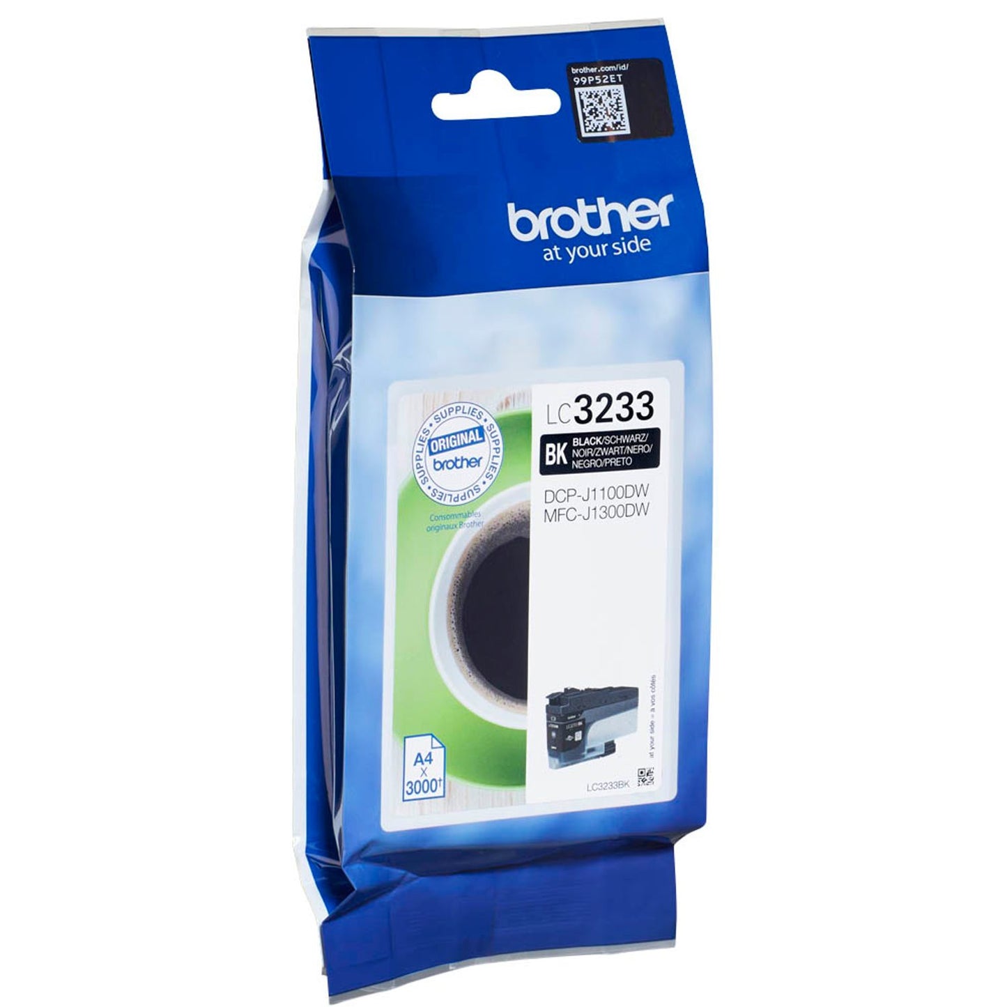 brother LC-3233BK schwarz Druckerpatrone | LC3233BK