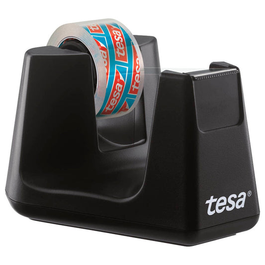 tesa Tischabroller Easy Cut® Smart schwarz | 53903-00000-01