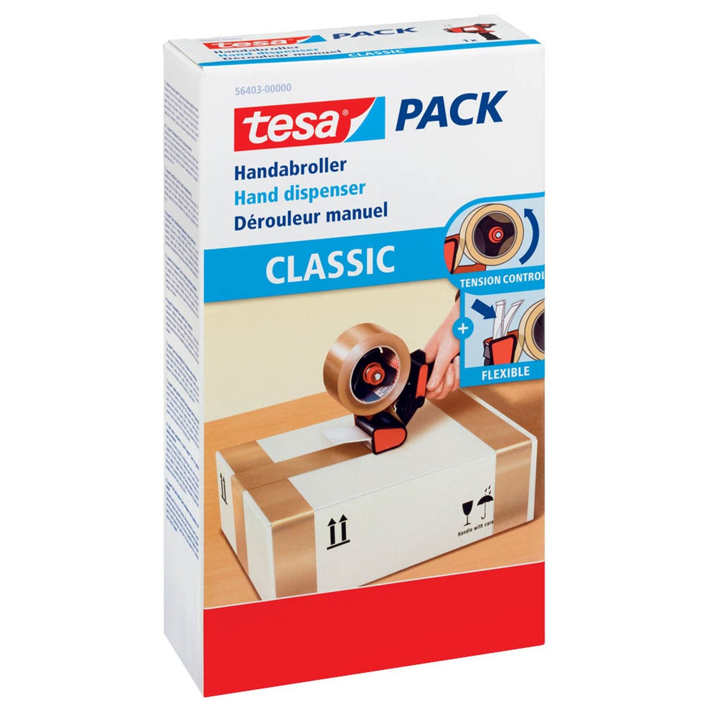 tesa Packbandabroller pack® CLASSIC | 56403-00000-02