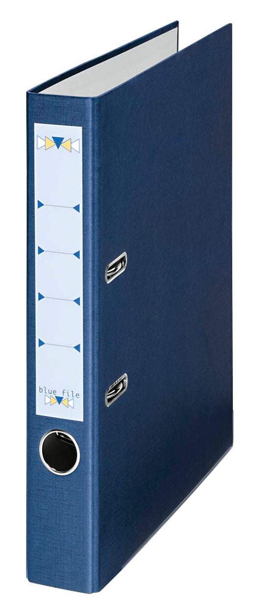 bluefile blue file Ordner dunkelblau Karton DIN A4,