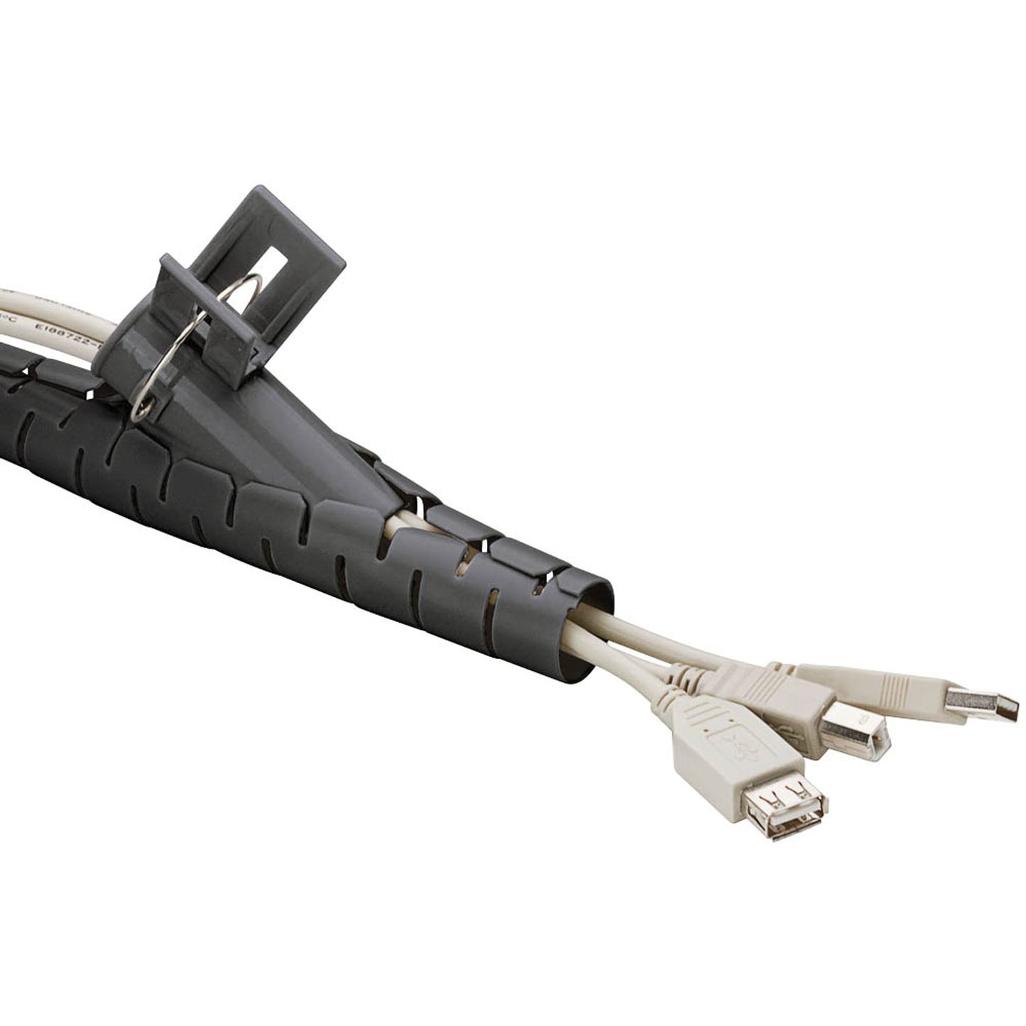 goobay Kabelschlauch 2,5 m schwarz | 51924