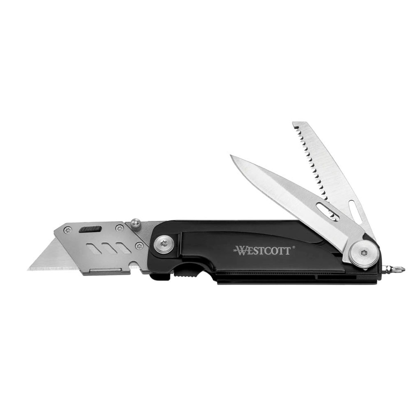 WESTCOTT Multifunktionsmesser schwarz | E-84034 00