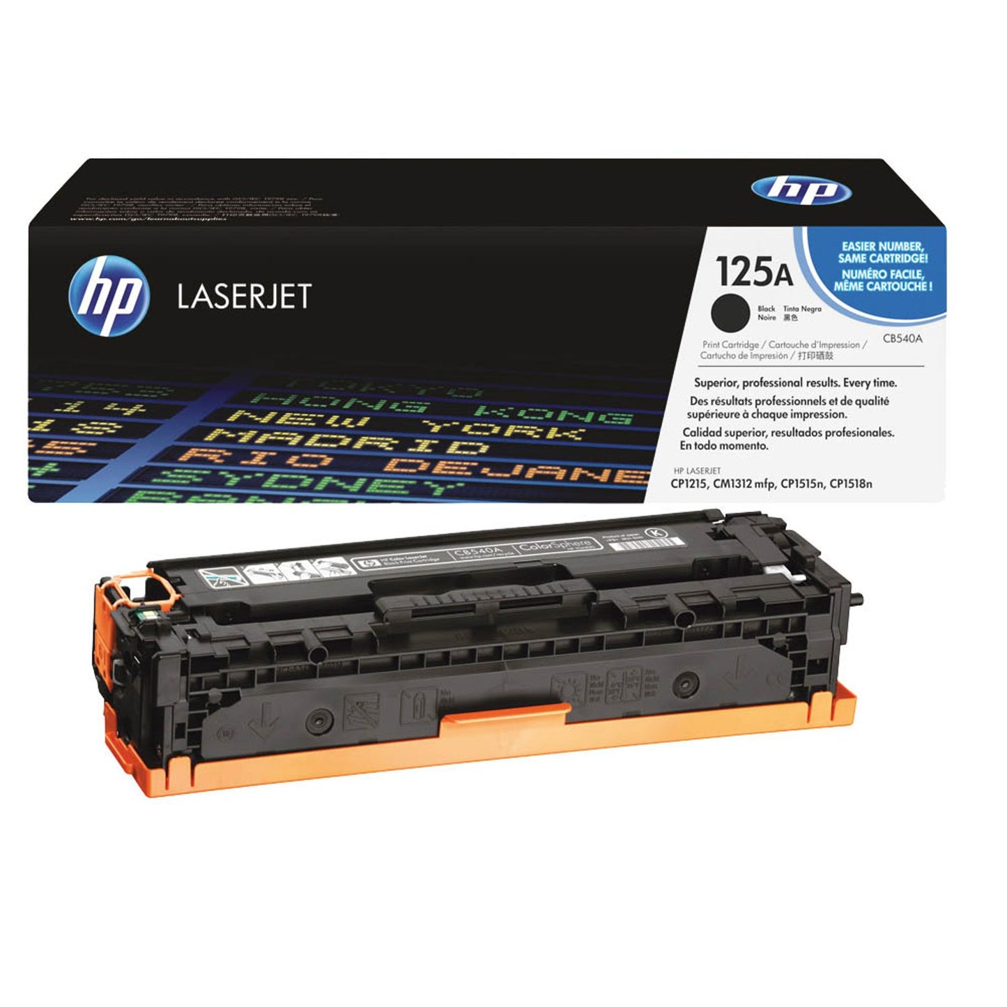 HP 125A () schwarz Tonerkartusche | CB540A