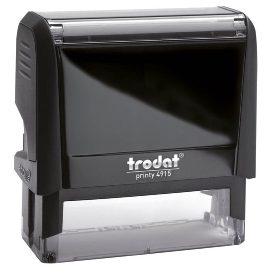 trodat Textstempel, individualisierbar printy 4915 selbstfärbend schwarz