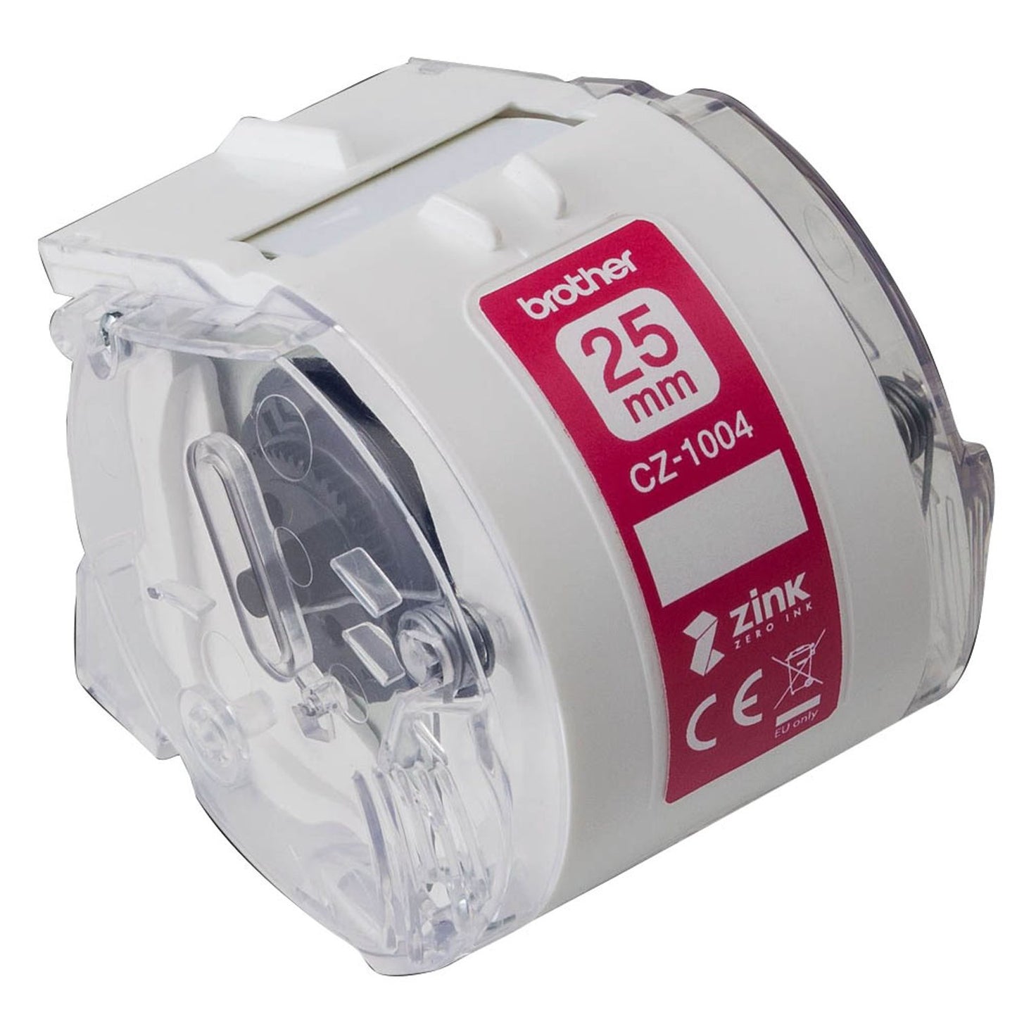 brother Endlospapierrolle für Etikettendrucker weiß 25,0 mm x 5,0 m | CZ-1004