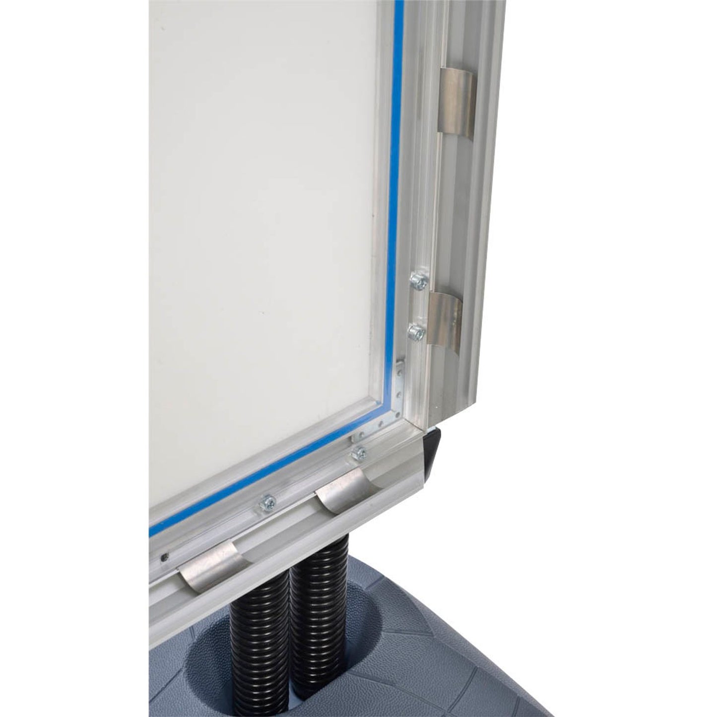update displays Kundenstopper WindPro Plus silber DIN A1 2 Fächer | 1154018