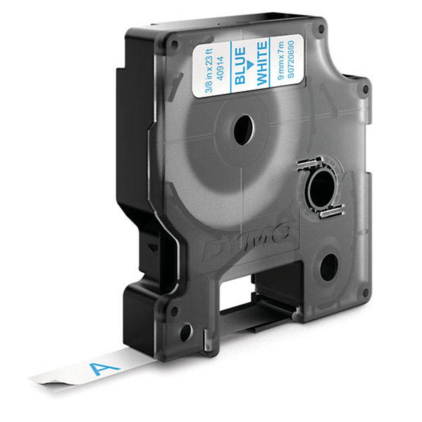 DYMO Schriftband D1 40914 , 9 mm blau auf weiß | S0720690
