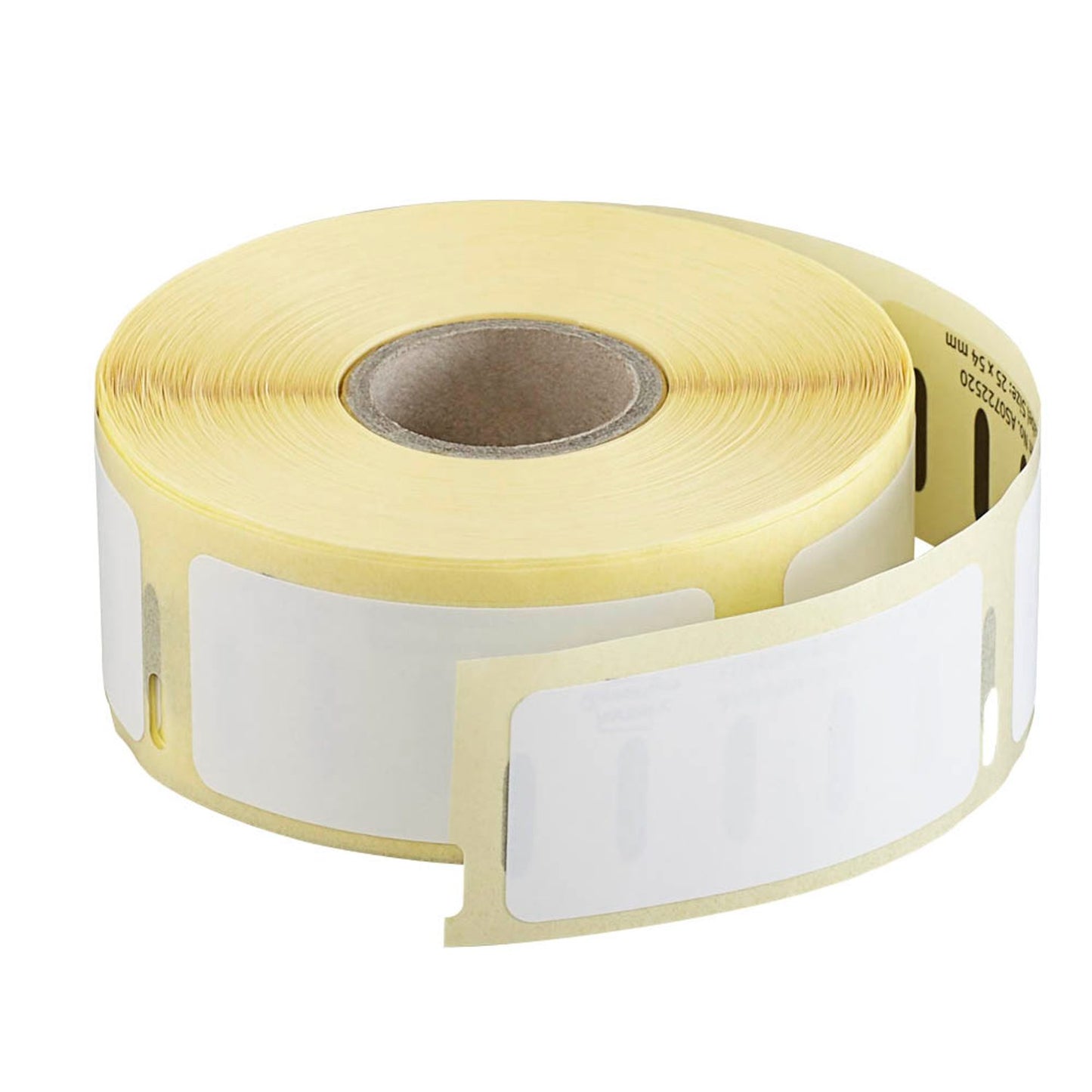 AVERY Zweckform Etikettenrolle für Etikettendrucker weiß, 54,0 x 25,0 mm, 1 x 500 Etiketten | AS0722520 | 1 Pack = 500 Etiketten
