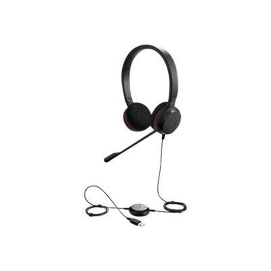 Jabra Evolve 20 UC Duo Headset schwarz | 4999-829-209