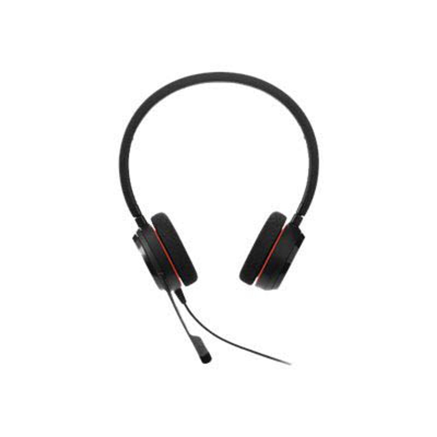 Jabra Evolve 20 UC Duo Headset schwarz | 4999-829-209